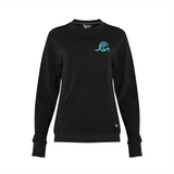 Cleveland Wave Embroidered Badger Performance Fit Flex Women's Crew
