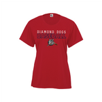 Diamond Dogs Womens Badger Dry Fit Short Sleeve Shirt