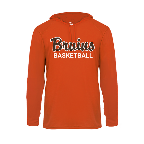 Padua Basketball Badger Long Sleeve Dry Fit Hooded Tee