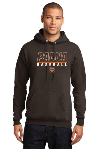 Padua Baseball 50/50 Hooded Sweatshirt