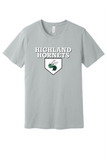 Highland Baseball Bella Canvas Unisex Ring Spun Cotton T-Shirt