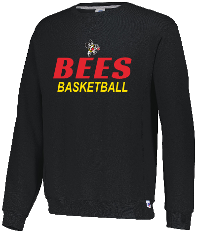 Bees Basketball Russell Athletic Crewneck Sweatshirt