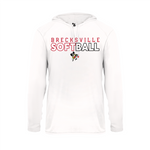 Brecksville Softball Badger Long Sleeve Dry Fit Hooded Tee (Youth & Adult)