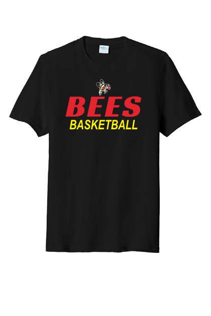 Bees Basketball Port & Co Tri-Blend T-Shirt