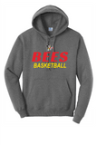 Bees Basketball 50/50 Hooded Sweatshirt