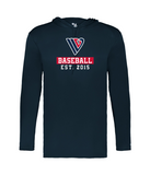 IVL Baseball Badger Long Sleeve Dry Fit Hooded Tee (Youth and Adult)