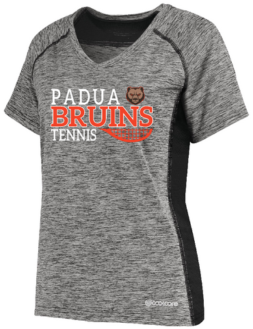 Padua Girls Tennis Womens Holloway Electrify Tee