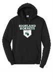 Highland Baseball 50/50 Hooded Sweatshirt (Youth & Adult)
