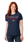 Diamond Dogs Womens 50/50 T-Shirt