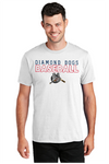 Diamond Dogs Baseball Next Level Ring Spun Cotton T-Shirt
