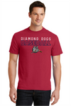 Diamond Dogs Baseball Next Level Ring Spun Cotton T-Shirt