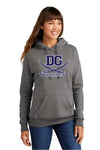 DG Warriors Logo Ladies 50/50 Hooded Sweatshirt