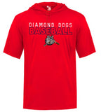 Diamond Dogs Badger B-Core Short Sleeve Hooded T-Shirt