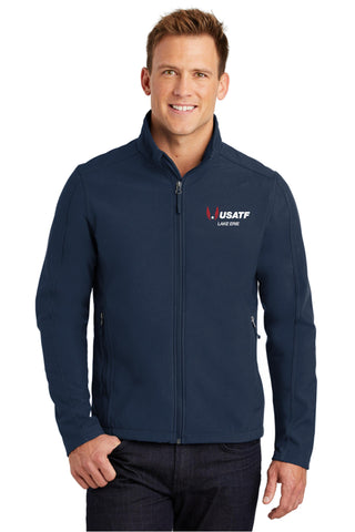 USATF Port Authority Soft Shell Jacket -Navy