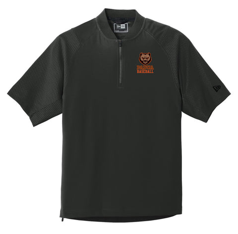 Padua Baseball Black New Era Short Sleeve Cage Jacket