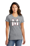 Stealth Baseball Womens Ring Spun Cotton T-Shirt