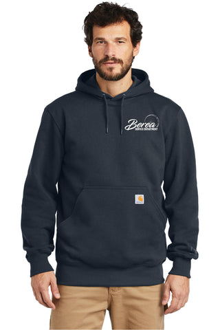 Berea Service Dept. Embroidered Carhartt Rain Defender Heavyweight Hooded Sweatshirt