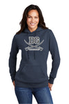 DG Warriors Logo Ladies 50/50 Hooded Sweatshirt