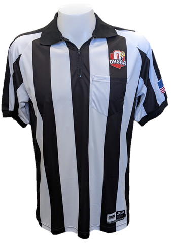 OHSAA Short Sleeve Referee Shirt with Collar