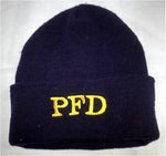 Parma Fire Embroidered Winter Knit Hat