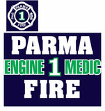NEW Parma Fire 50/50 9.5oz Crewneck Sweatshirt (Available for all stations)