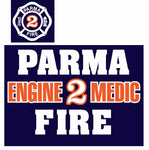NEW Parma Fire Screenprinted 50/50 T-shirt (Available for all stations)