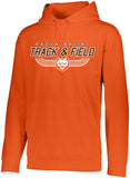 Padua Track Augusta Sportswear Wicking Fleece Hooded Sweatshirt