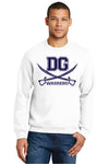 DG Warriors Logo Jerzees 50/50 Crewneck Sweatshirt